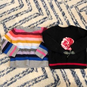 2 gapkids sweaters